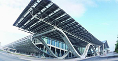昕和美特建材铝单板工程之广州会展中心