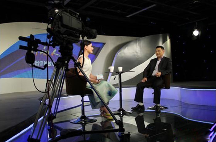昕和美特建材董事长王正安做客CCTV《创响人生》